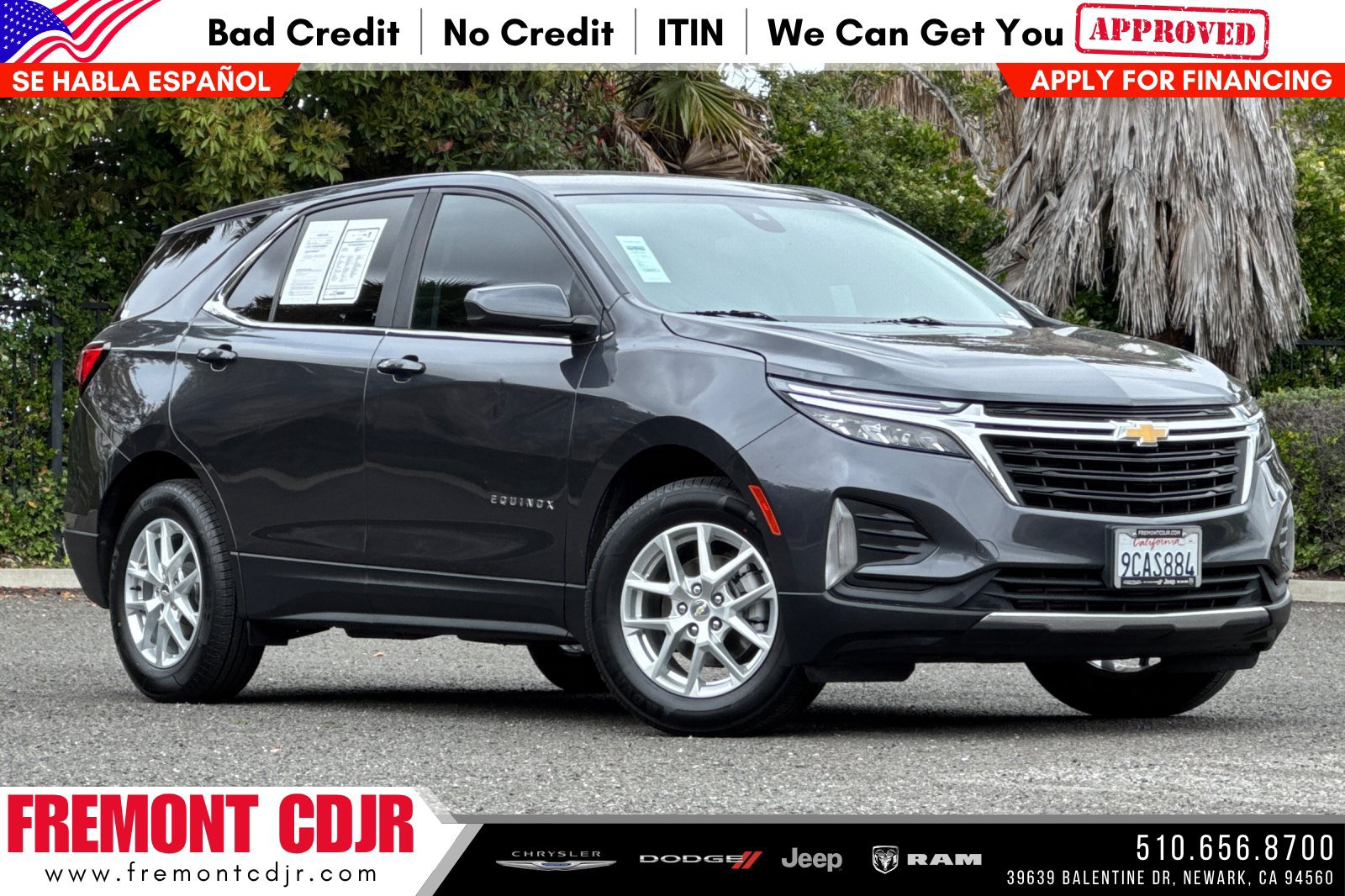 Used 2022 Chevrolet Equinox LT w/ LPO, Floor Liner Package FWD 360° Tour