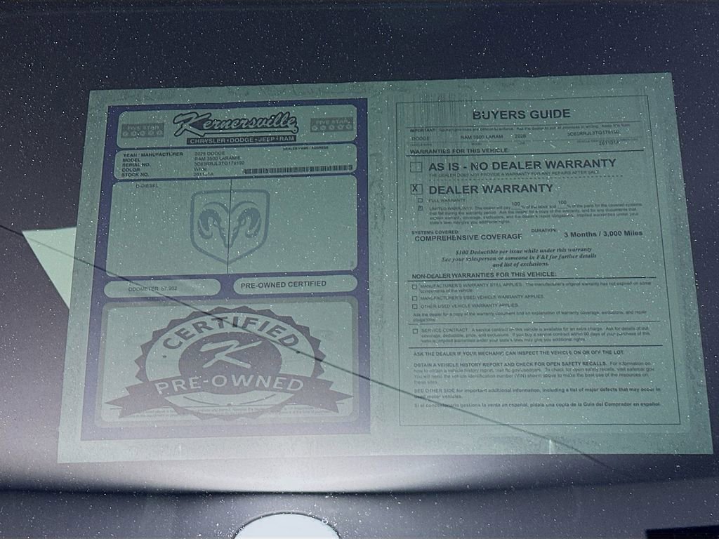 Used 2026 RAM 3500 Laramie image 38