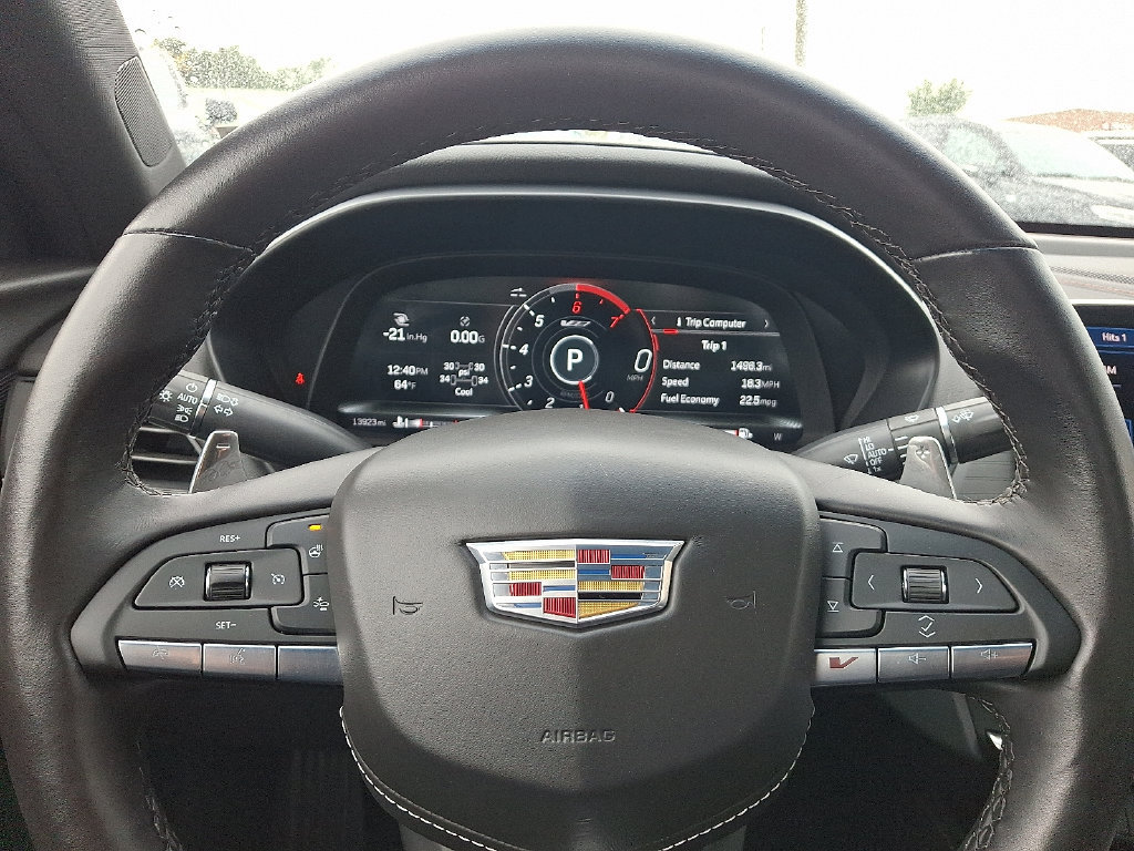 Certified 2024 Cadillac CT4 V w/ Technology Package RWD image 20