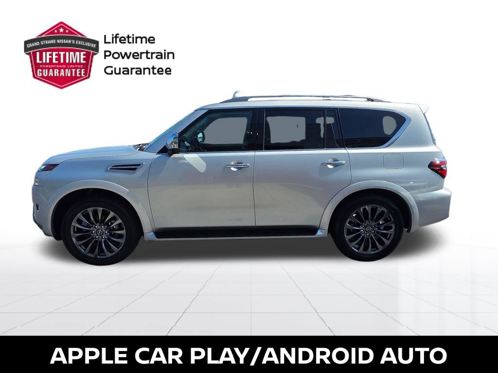 Certified 2023 Nissan Armada Platinum w/ Captain's Chairs Package AWD/4WD image 2