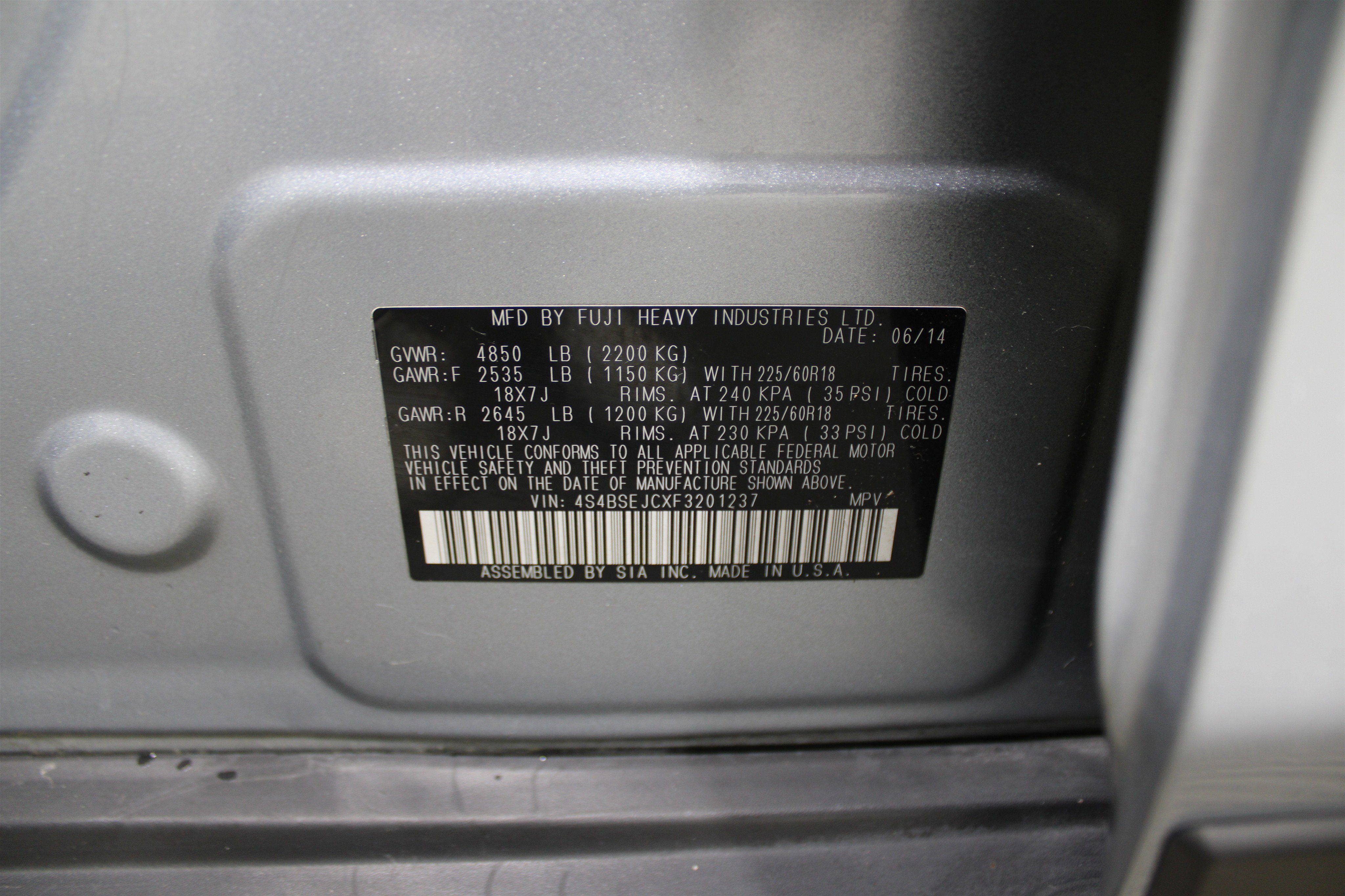 Used 2015 Subaru Outback 3.6R Limited w/ Popular Package #4 image 37