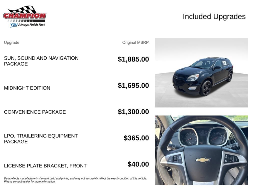 Used 2017 Chevrolet Equinox LT AWD/4WD image 4