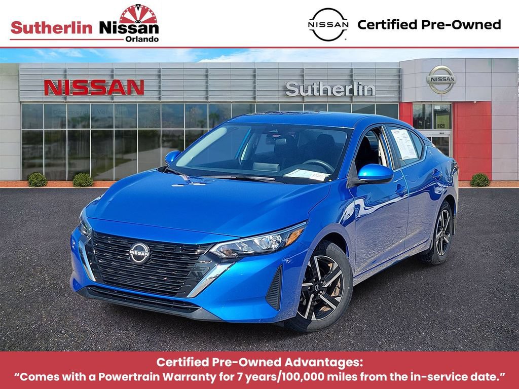 Certified 2024 Nissan Sentra SV FWD image 1