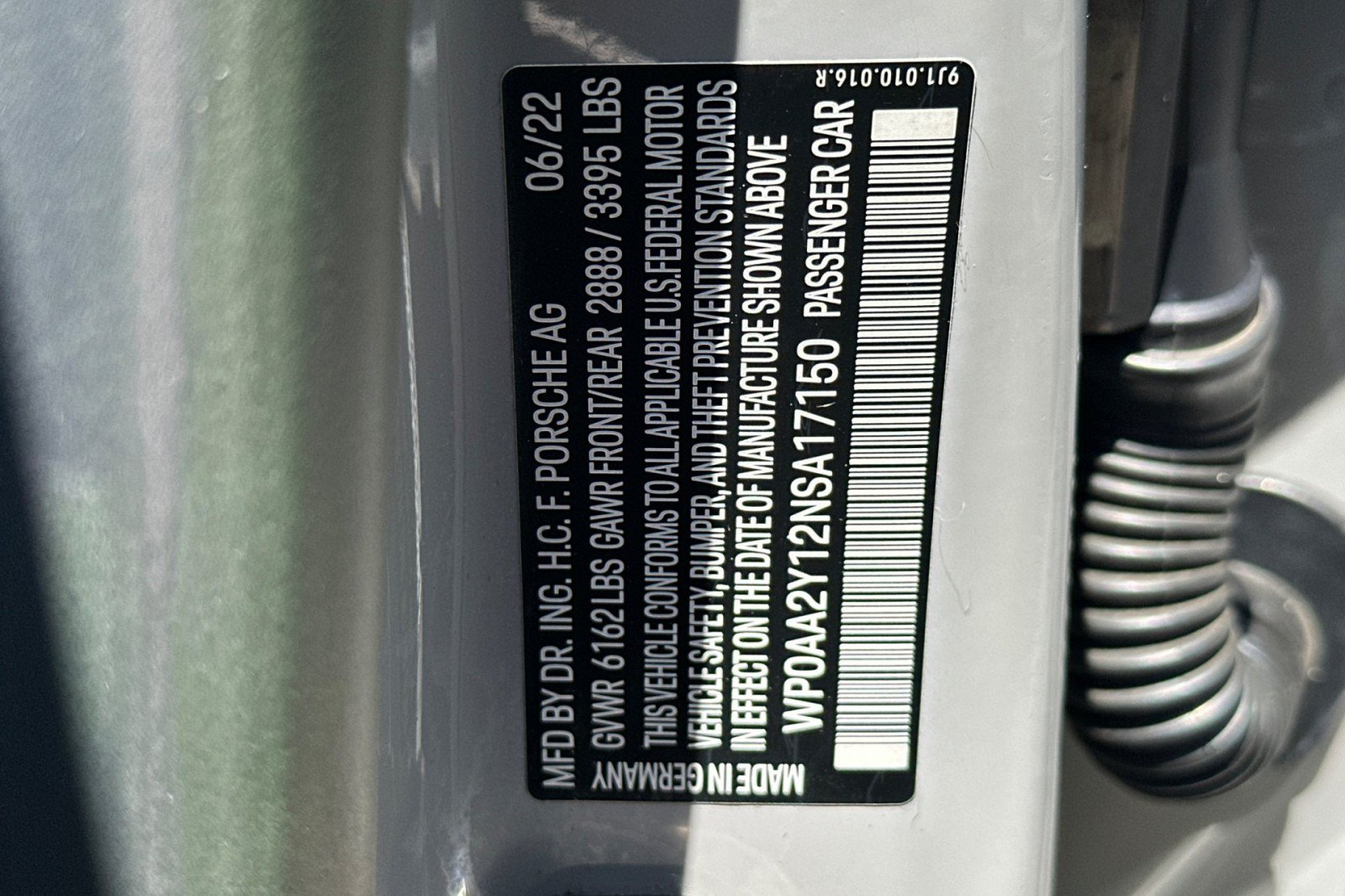 Certified 2022 Porsche Taycan RWD image 28