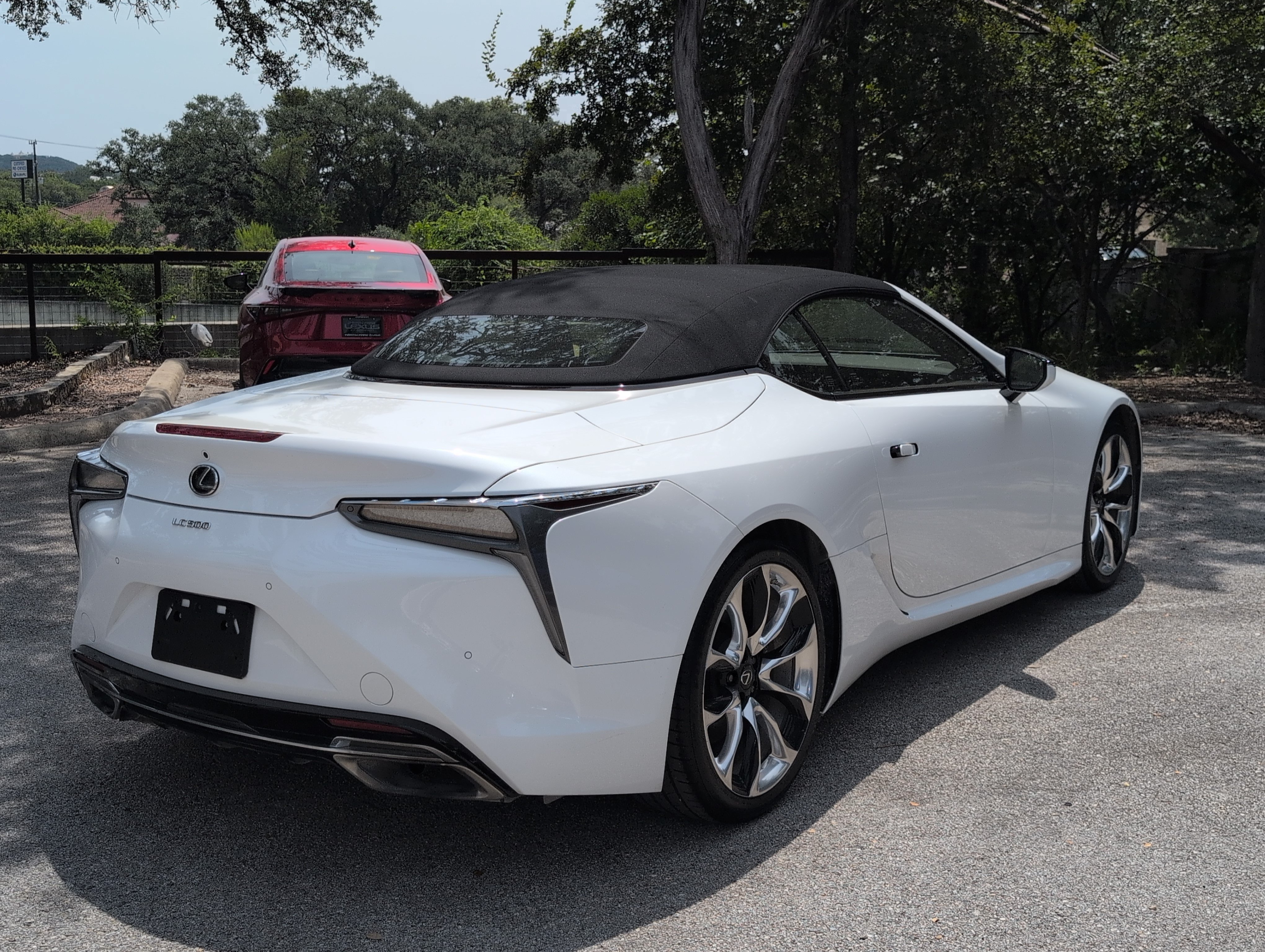 Certified 2021 Lexus LC 500 Convertible w/ Touring Package RWD image 2