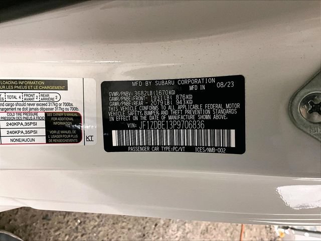 Used 2023 Subaru BRZ Limited RWD image 32