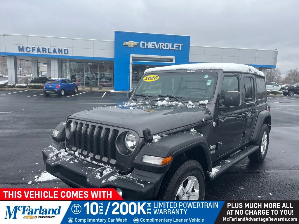Used 2020 Jeep Wrangler Unlimited Sport S