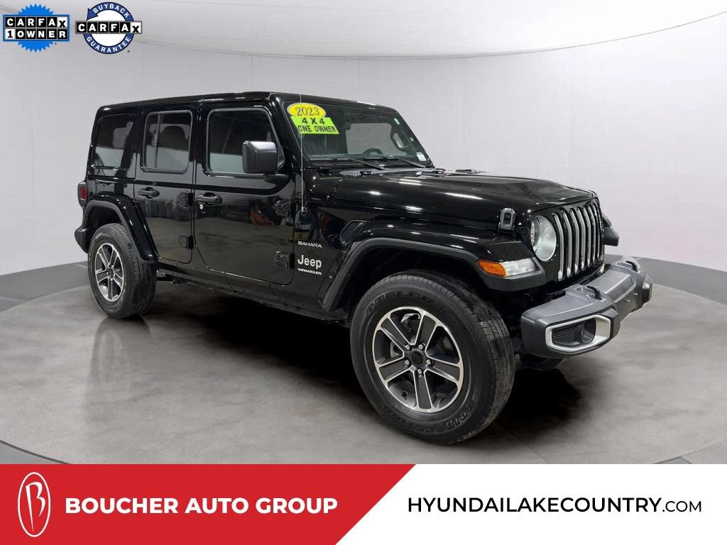 Used 2023 Jeep Wrangler Unlimited Sahara