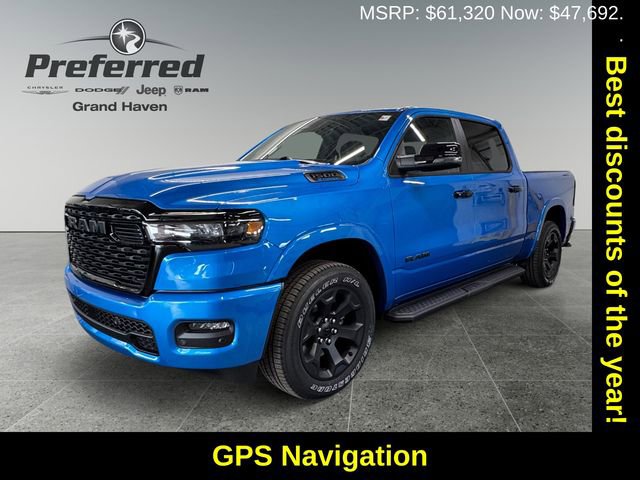 New 2025 RAM 1500 4x4 Crew Cab