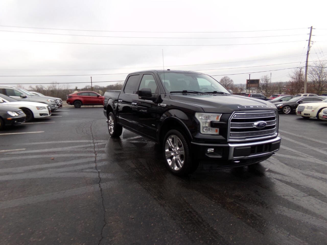 Used 2017 Ford F150 Limited w/ Trailer Tow Package AWD/4WD image 4