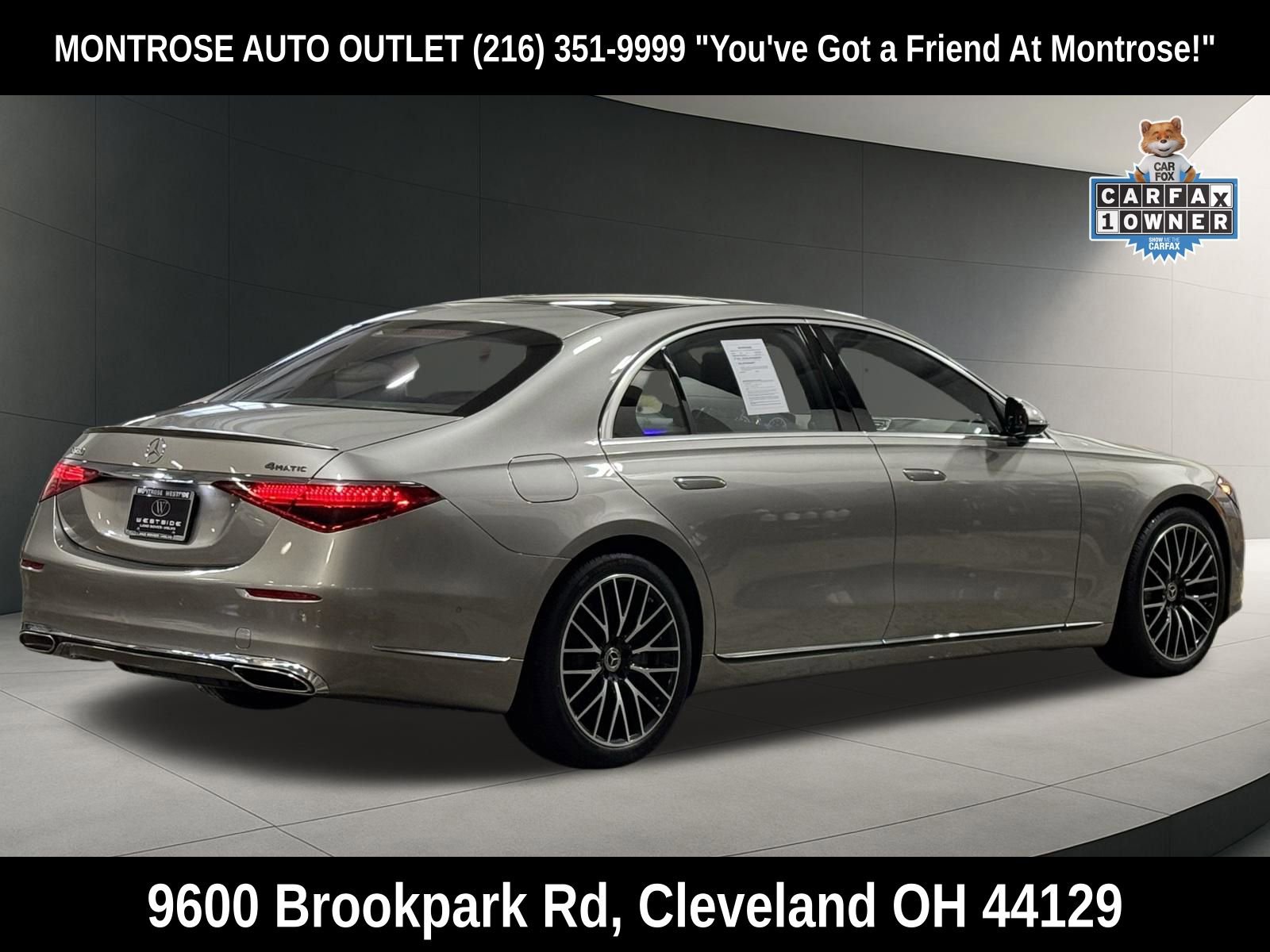 Used 2022 Mercedes-Benz S 580 4MATIC Sedan image 4