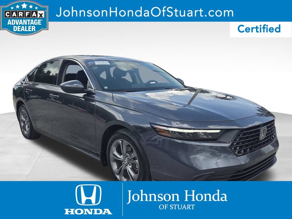 Certified 2024 Honda Accord EX video 1