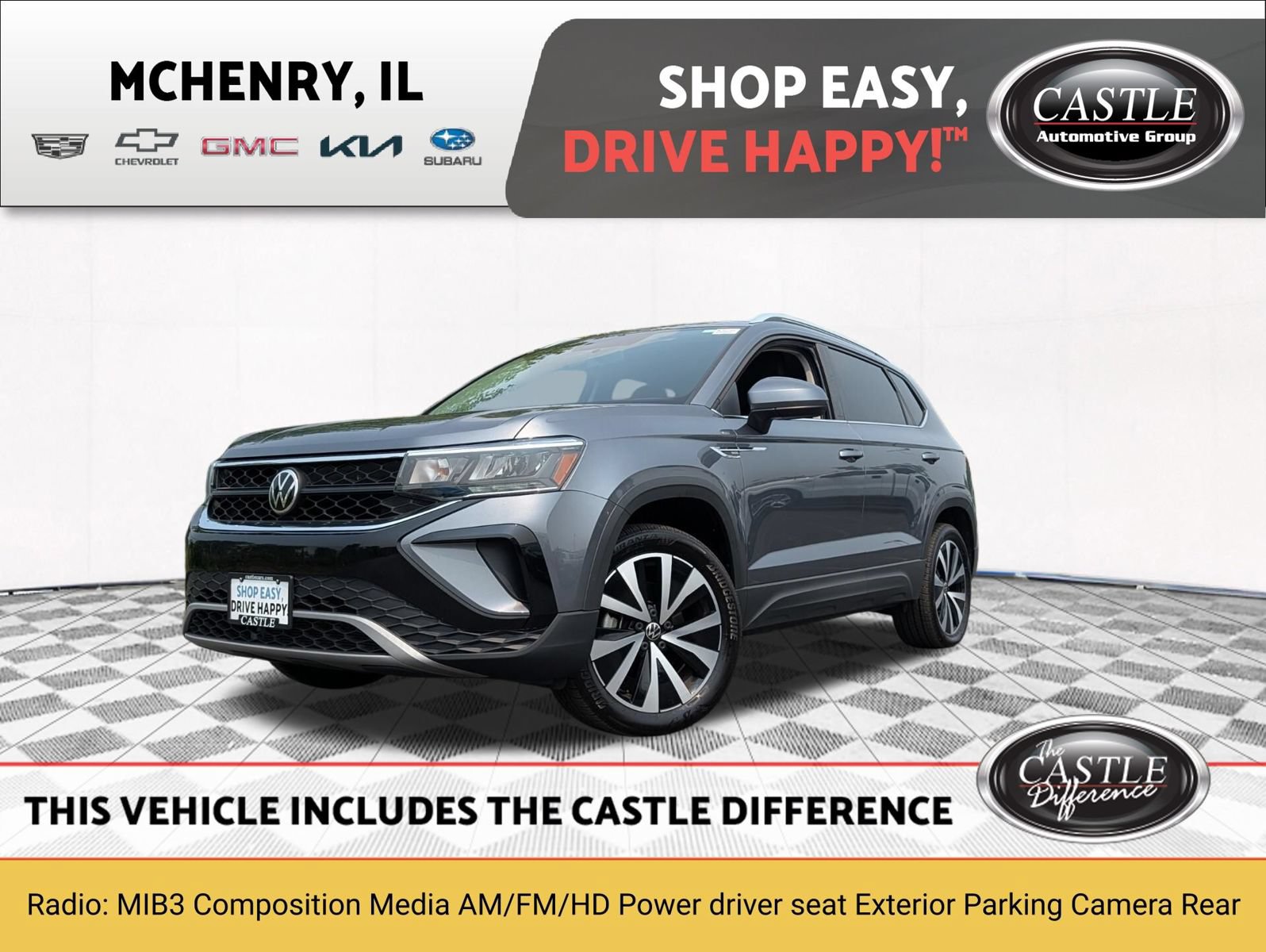 Used 2022 Volkswagen Taos SE AWD/4WD image 1