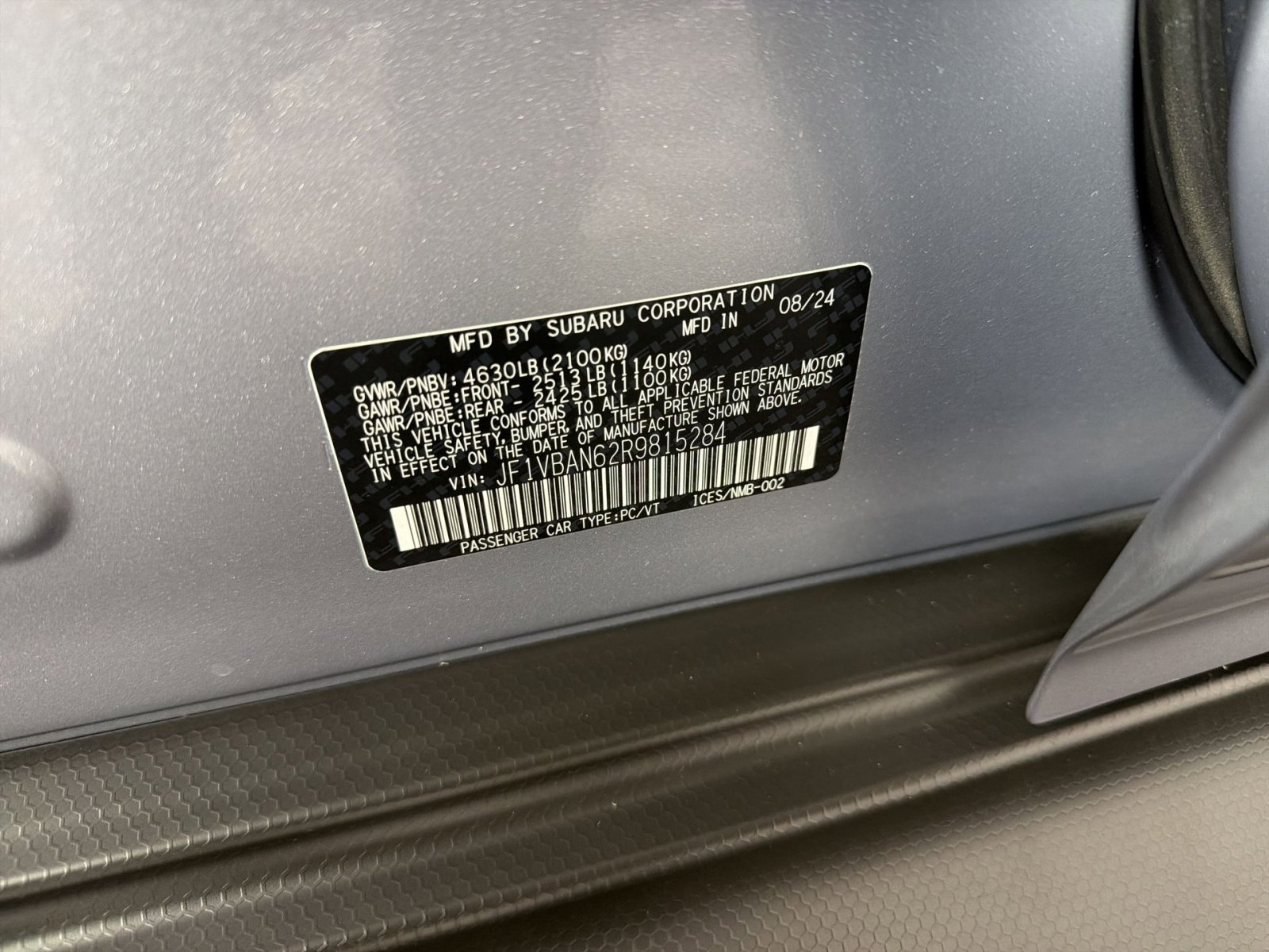 Used 2024 Subaru WRX Limited image 29