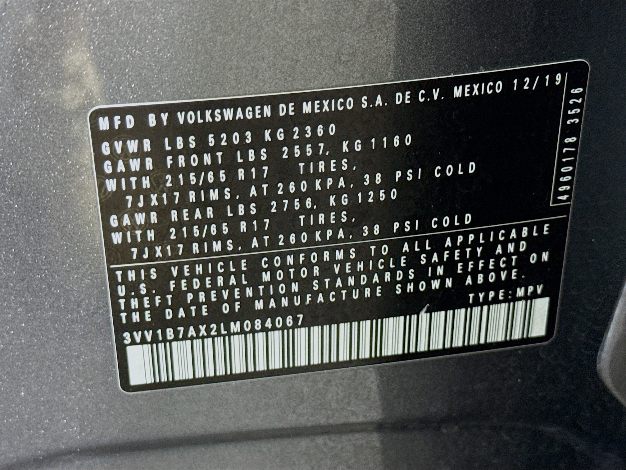 Used 2020 Volkswagen Tiguan S image 39