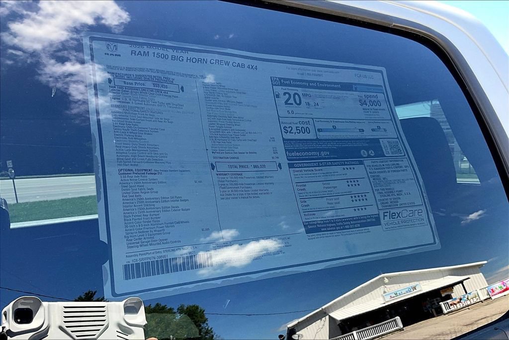 New 2026 RAM 1500 Big Horn AWD/4WD image 14