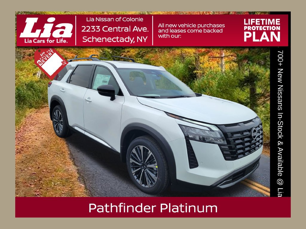 New 2026 Nissan Pathfinder Platinum w/ Cargo Package