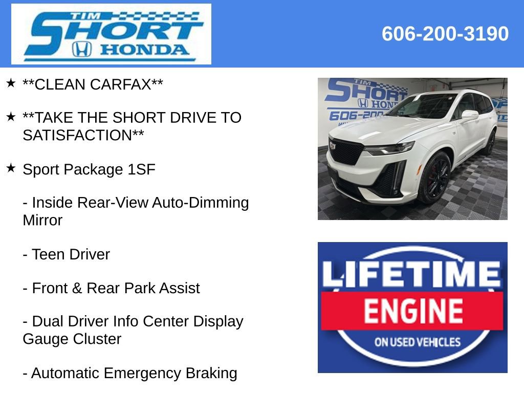Used 2024 Cadillac XT6 Sport w/ Technology Package image 4