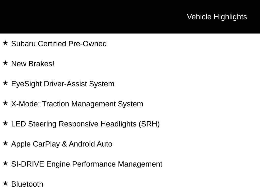 Certified 2023 Subaru Crosstrek 2.0i image 6