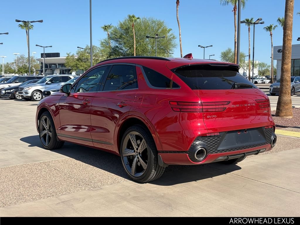 Used 2025 Genesis GV70 3.5T Sport w/ Sport Advanced Package AWD/4WD image 8