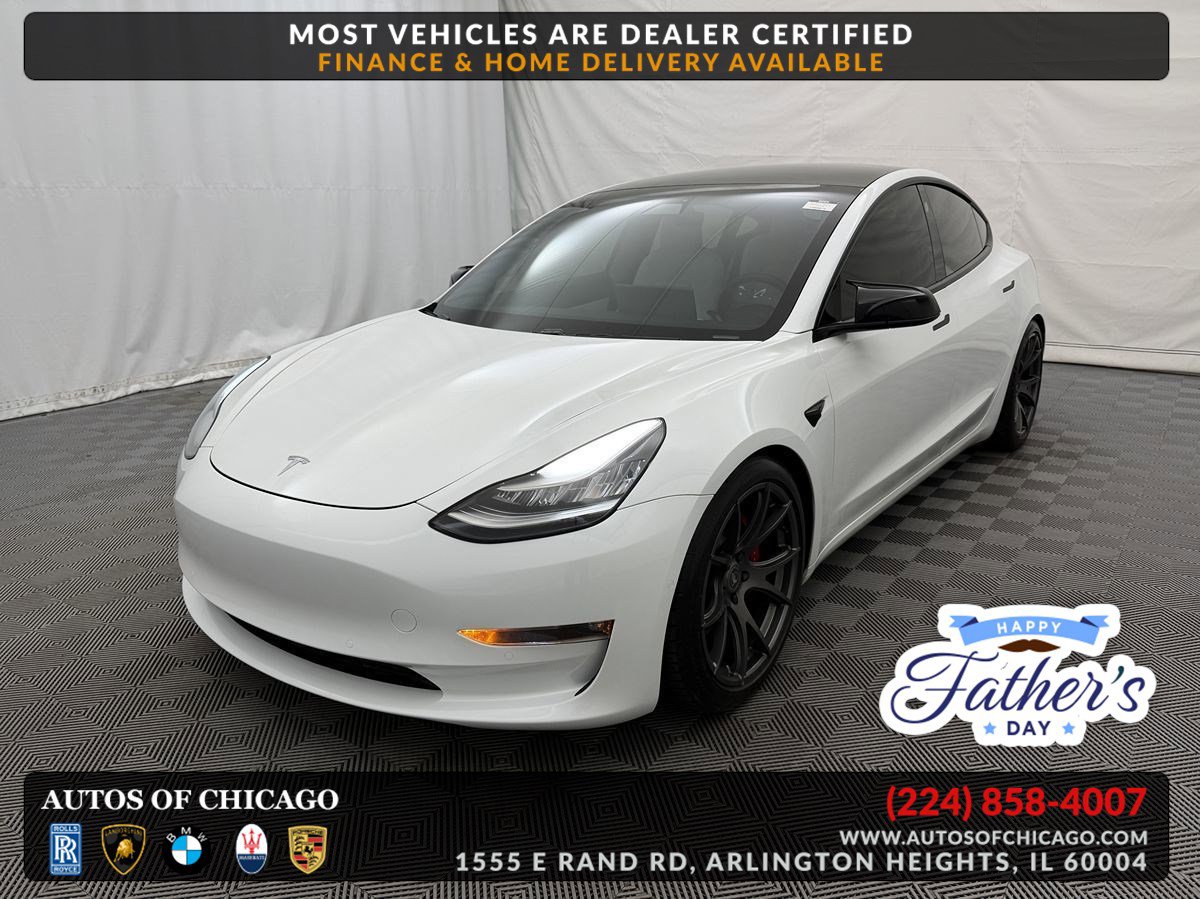 Used 2021 Tesla Model 3 Performance AWD/4WD image 1