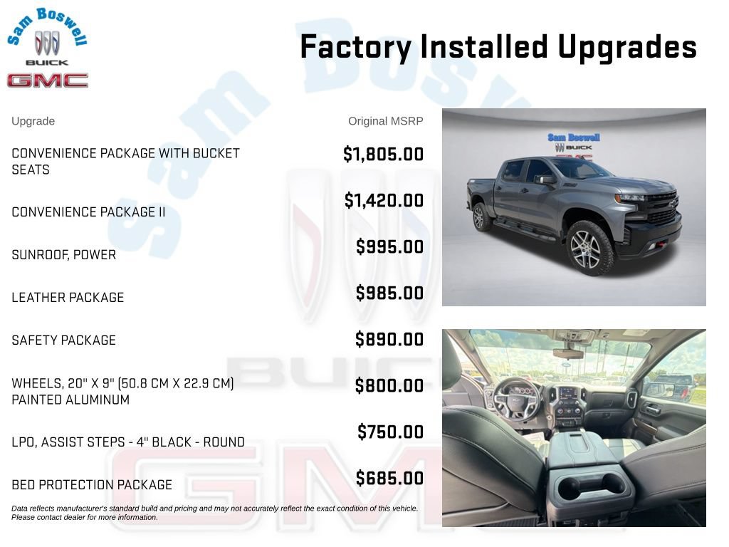 Certified 2020 Chevrolet Silverado 1500 LT Trail Boss AWD/4WD image 4