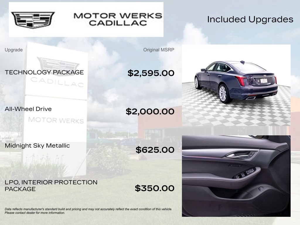 Certified 2026 Cadillac CT5 Premium Luxury w/ Technology Package AWD/4WD image 8
