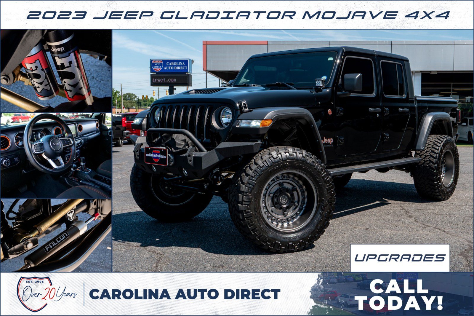 Used 2023 Jeep Gladiator Mojave w/ Cold Weather Group AWD/4WD video 1