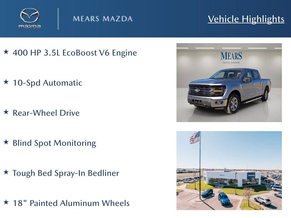 Used 2025 Ford F150 XLT w/ Equipment Group 301A Standard image 2