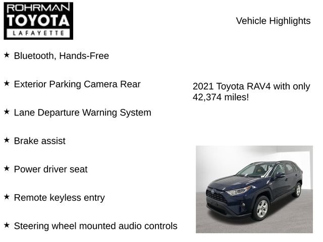 Used 2021 Toyota RAV4 XLE AWD/4WD image 7