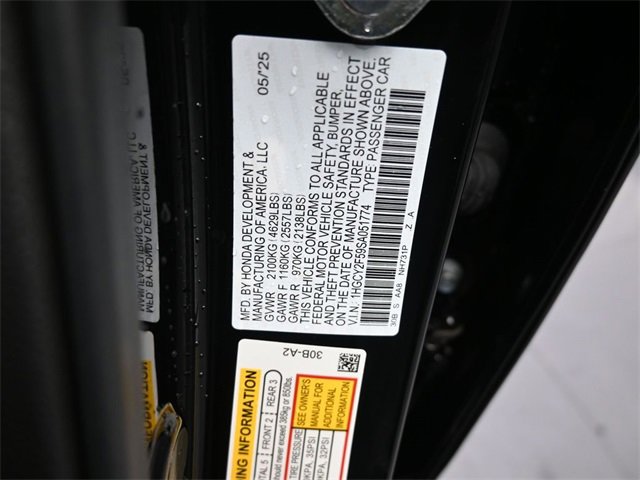 Certified 2025 Honda Accord Sport image 18
