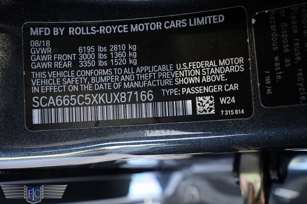 Used 2019 Rolls-Royce Wraith RWD image 36