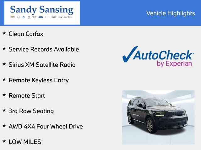 Used 2024 Dodge Durango GT AWD/4WD image 7
