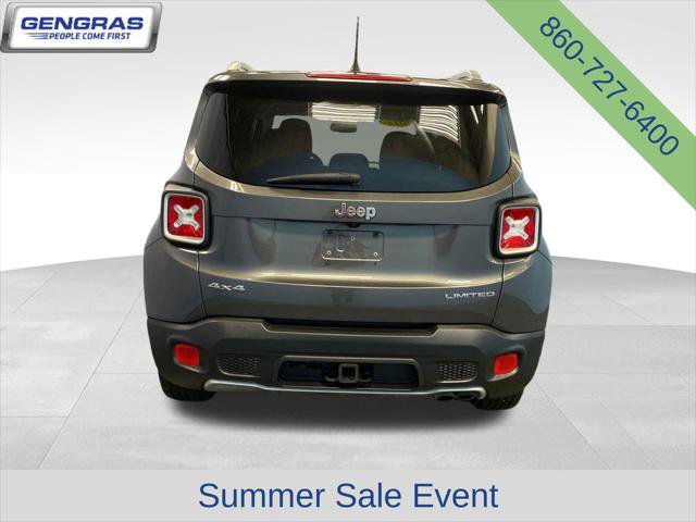 Certified 2017 Jeep Renegade Limited AWD/4WD image 7