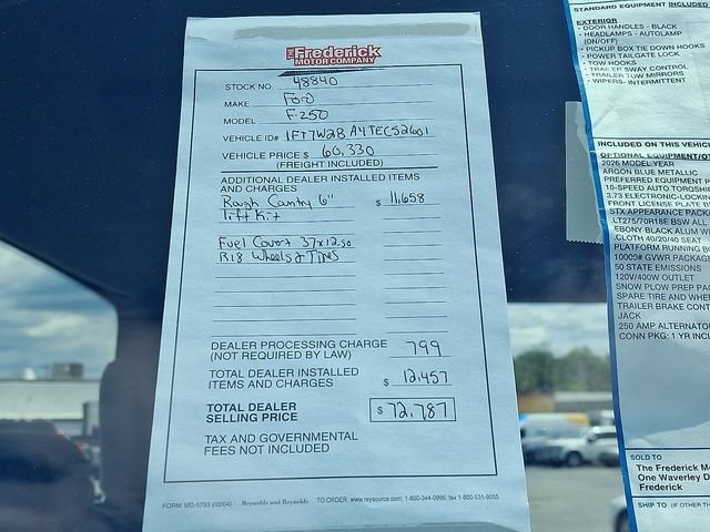New 2026 Ford F250 XL w/ STX Appearance Package AWD/4WD image 19