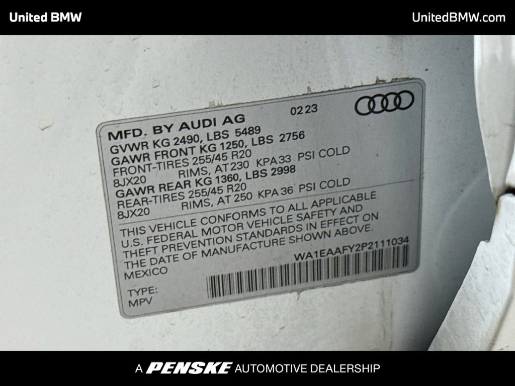 Used 2023 Audi Q5 2.0T Premium Plus w/ Premium Plus Package AWD/4WD image 22