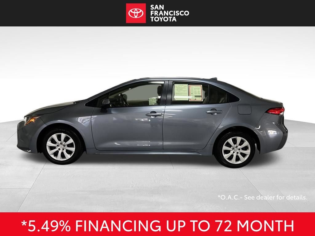 Certified 2023 Toyota Corolla LE w/ Carpet Mat Package (TMS) FWD image 2