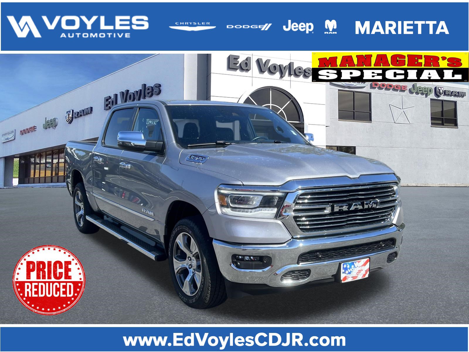 Used 2023 RAM 1500 Laramie AWD/4WD image 1