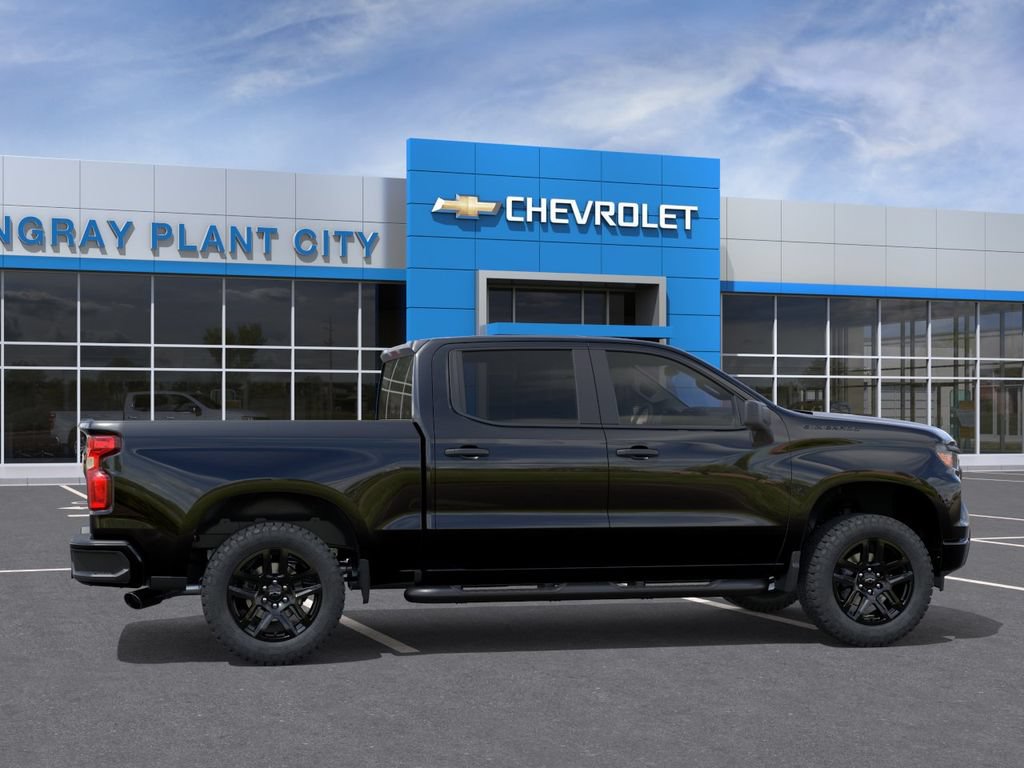 New 2026 Chevrolet Silverado 1500 Custom w/ Turbomax Blackout Package RWD image 5