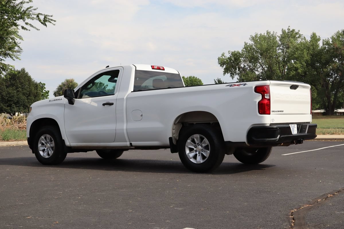 Used 2021 Chevrolet Silverado 1500 W/T w/ WT Value Package AWD/4WD image 8