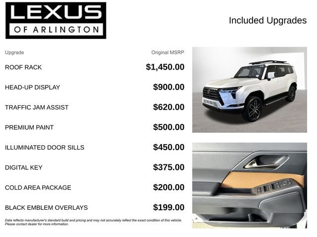 Used 2025 Lexus GX 550 w/ Cold Area Package image 4