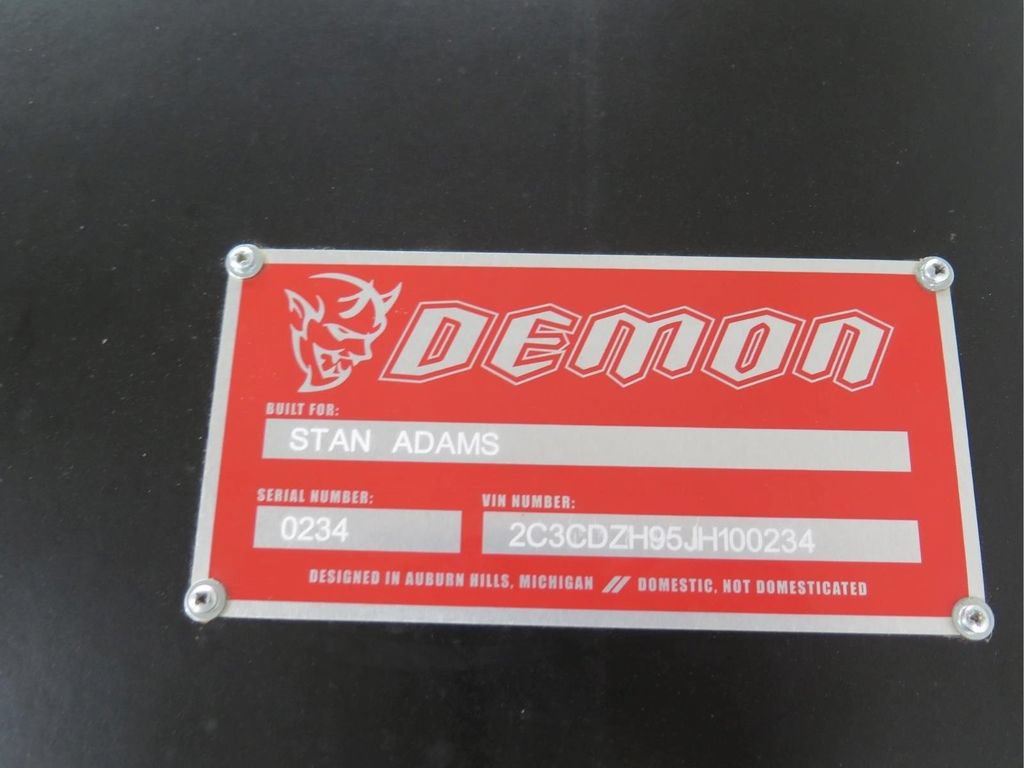 Used 2018 Dodge Challenger SRT Demon RWD image 24