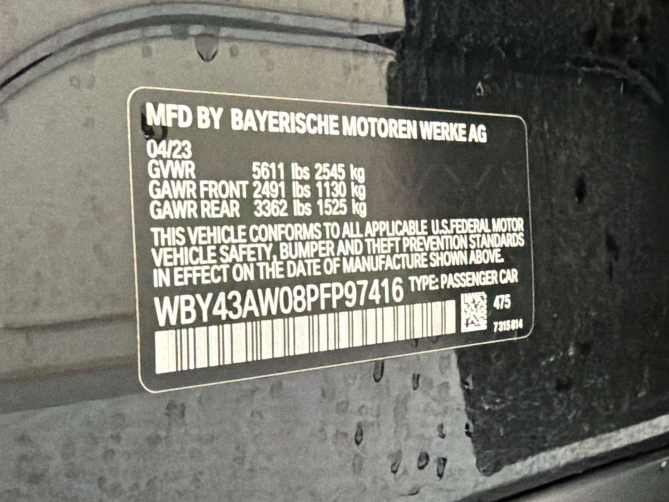 Used 2023 BMW i4 eDrive35 RWD image 15