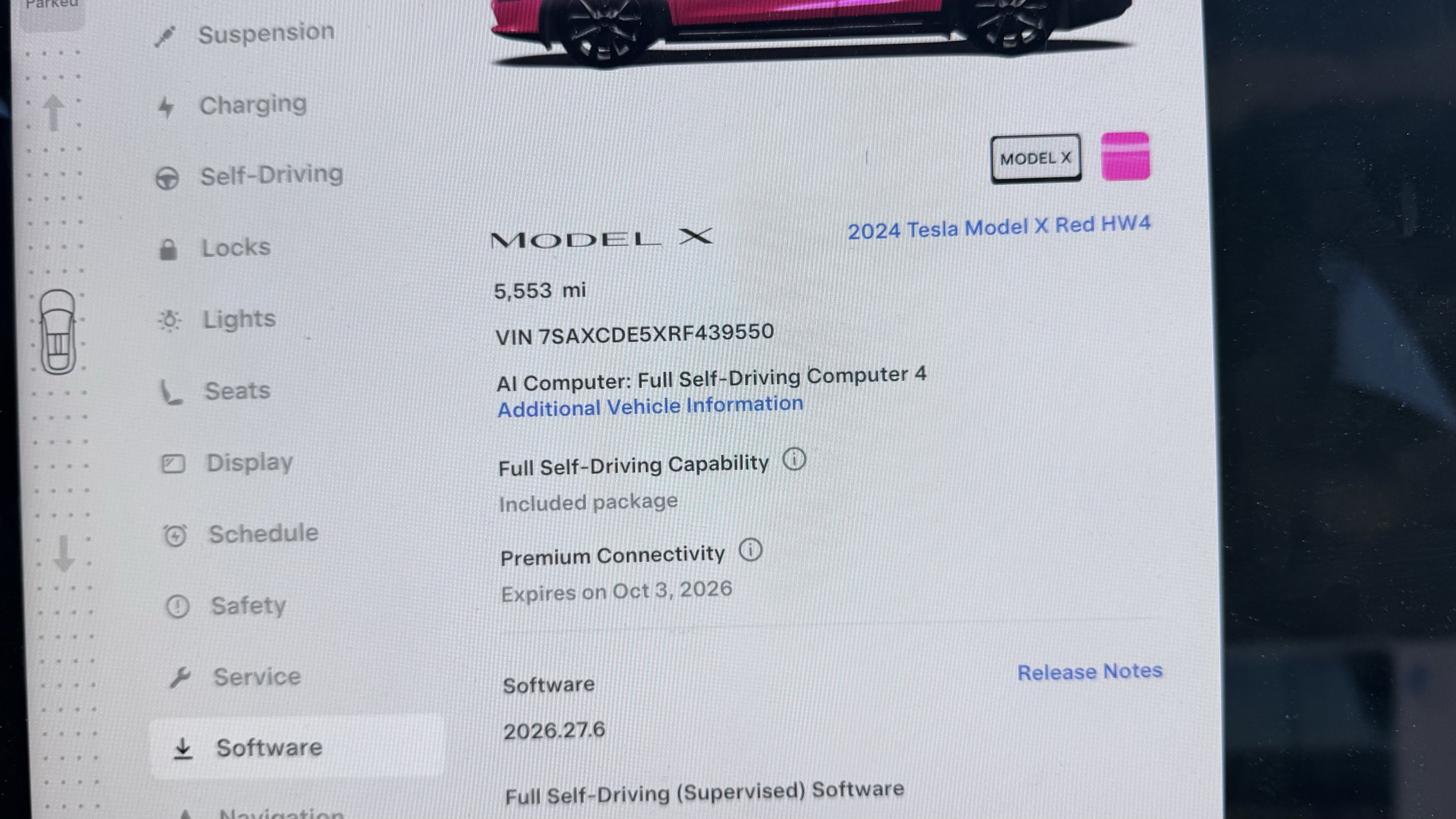Used 2024 Tesla Model X AWD/4WD image 2