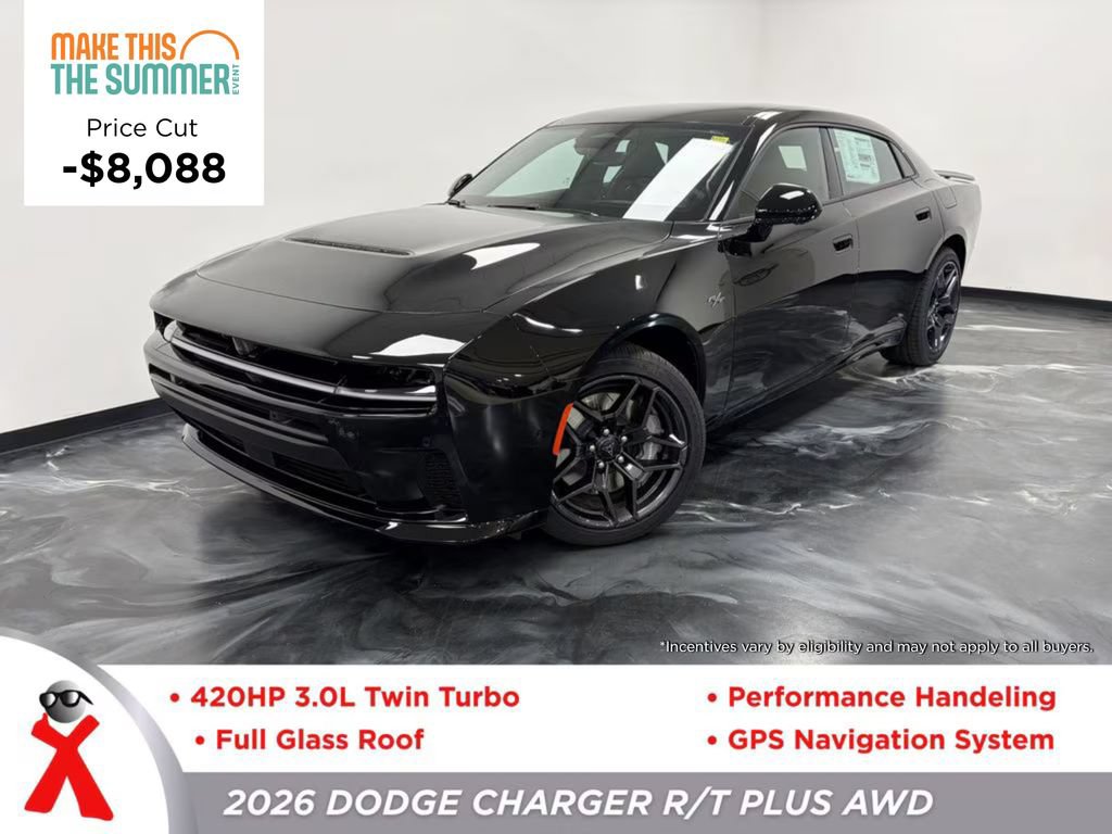 New 2026 Dodge Charger R/T AWD/4WD image 1