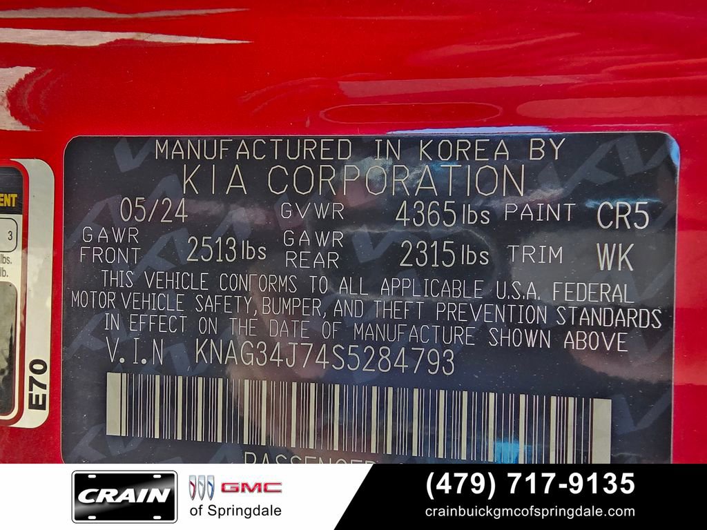 Used 2025 Kia K5 EX FWD image 32