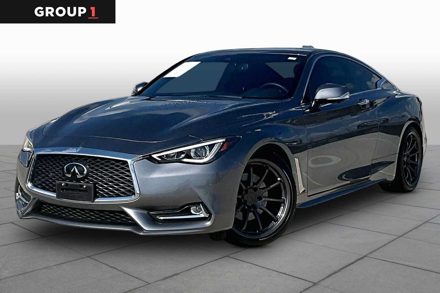 Used 2022 INFINITI Q60 3.0t Luxe w/ Essential Package RWD image 1