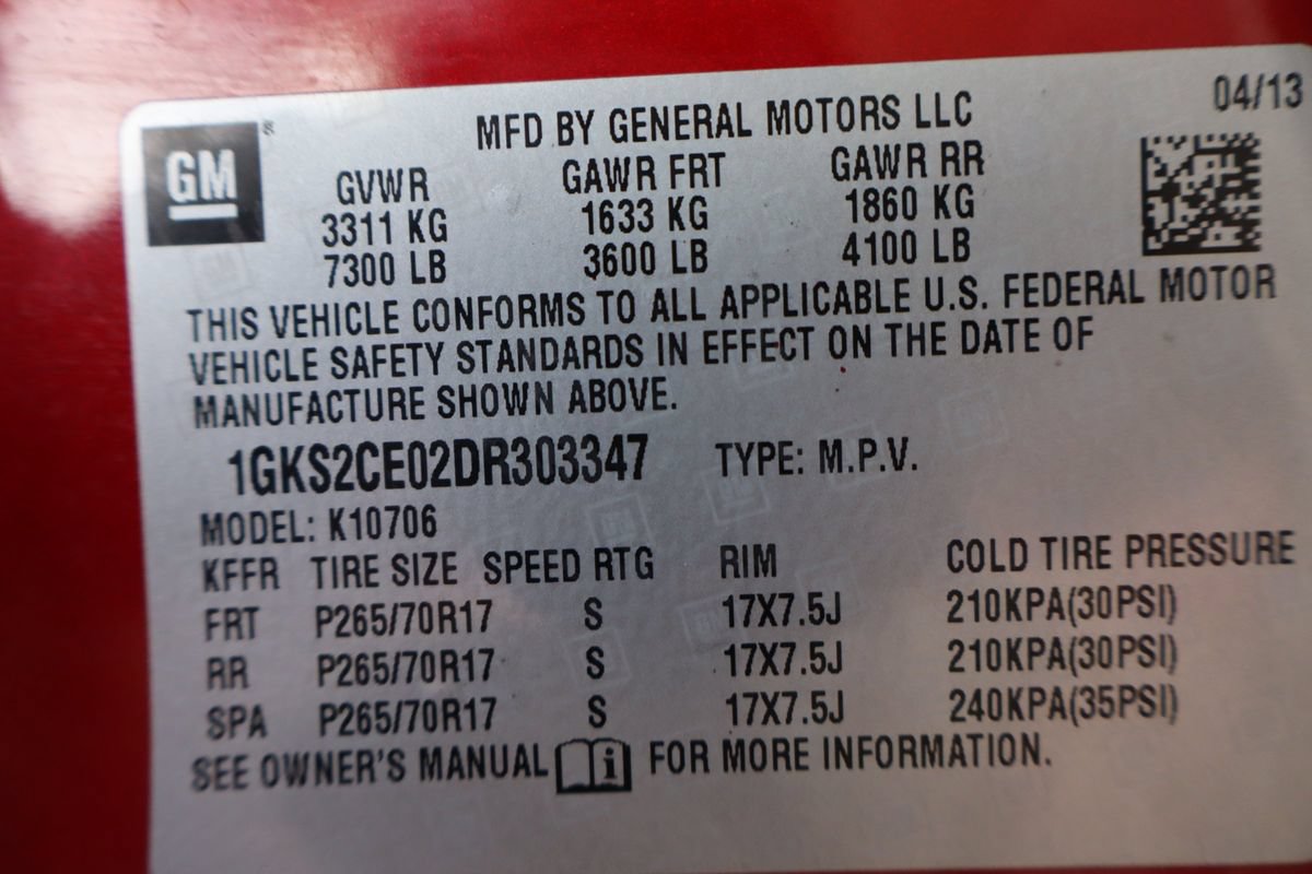 Used 2013 GMC Yukon SLT w/ SLT-2 Equipment Package AWD/4WD image 45