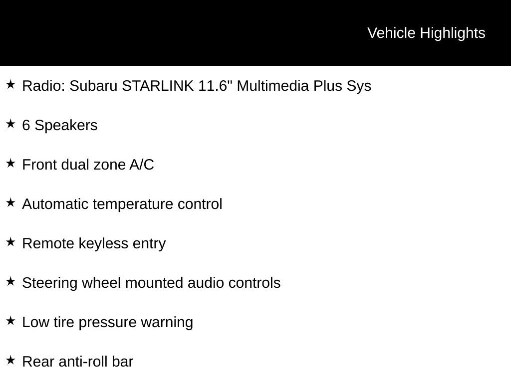 Used 2024 Subaru Crosstrek 2.0i Premium AWD/4WD image 5