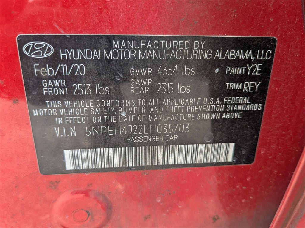 Used 2020 Hyundai Sonata Limited w/ Cargo Package image 22